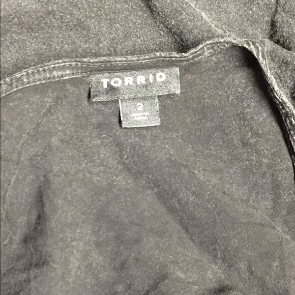 TORRID Black Wash adjustable strap Tank Sz 18/20 - Picture 4 of 5
